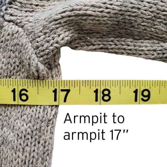 Lauren Ralph Lauren VTG Tribal Sweater Cotton Blend Sweater Navajo Aztec Indian - Picture 10 of 14